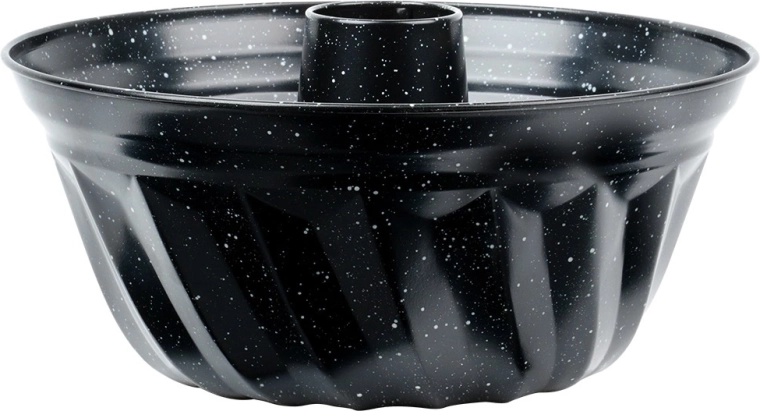 Even baking thanks to the chimney and steel