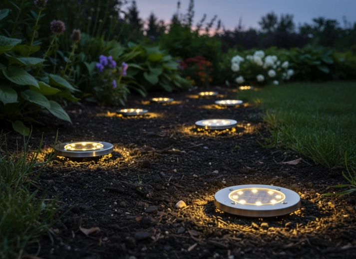 Bright and even light with 8 LEDs