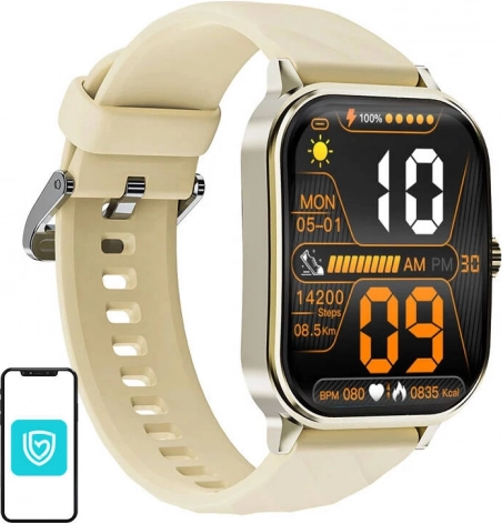 Montre connectée BlitzWolf HL5 Dorée