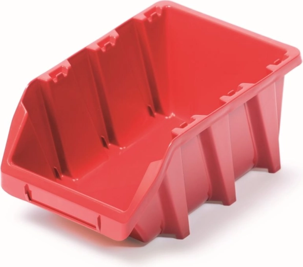 Kunststof opbergbox Bineer Long 295 × 198 × 133 mm rood