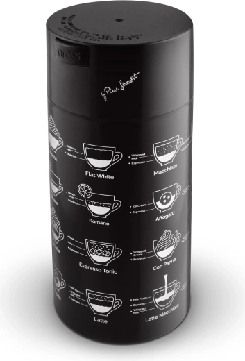 Stylish coffee motif