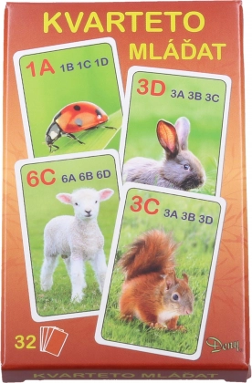 Quartet Baby Animals – children’s card game
