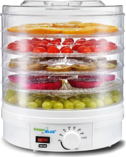 Déshydrateur de fruits, légumes et champignons GreenBlue