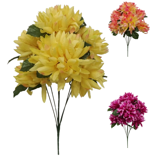 Flexible stems for easy arranging