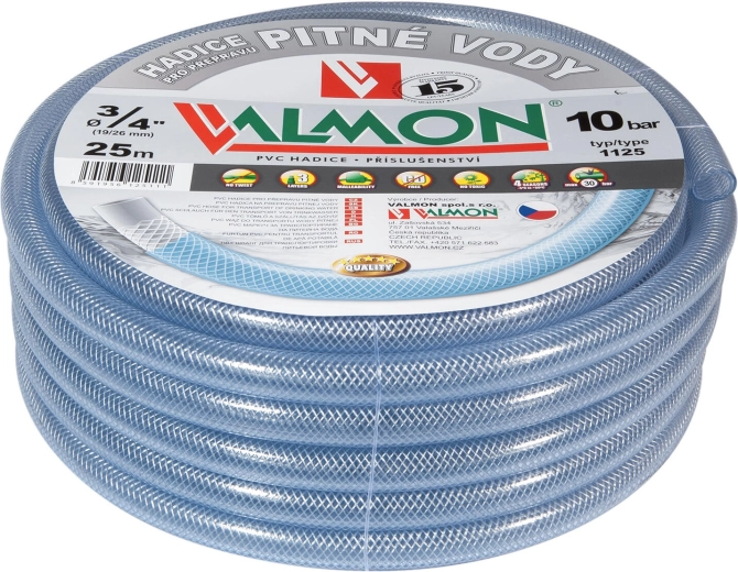 Drinkwaterslang 1/2" 25 m transparant