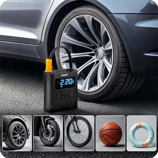 Powerful and multifunctional for car, moto, bike, and balls