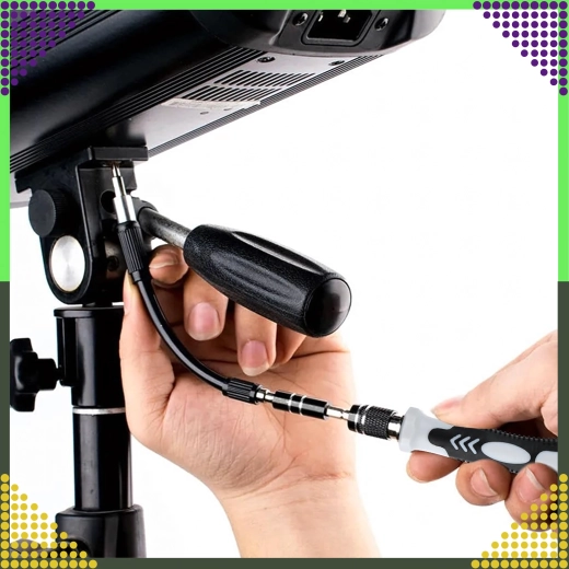 Flexibles Verlängerungsstück für Schrauben an engen Stellen