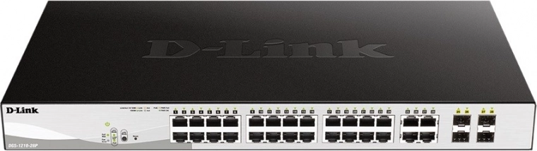 Schalter D-Link DGS-1210-28P 24GE PoE 4SFP
