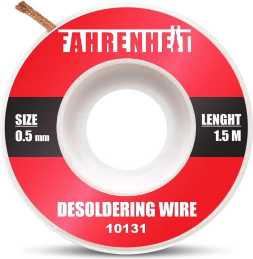 Desoldering wick 1.5 m × 0.5 mm