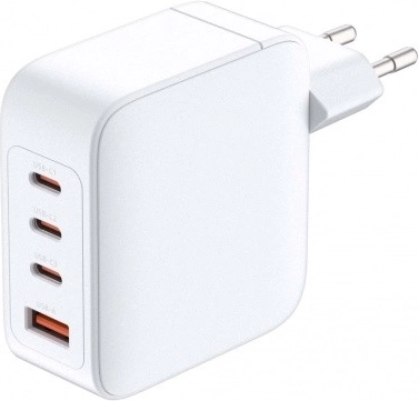 GaN-Ladegerät 140 W mit 3× USB-C und 1× USB-A