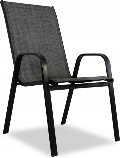 Durable powder-coated steel frame