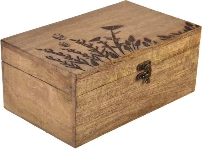 Opbergbox Mango Louka groot 26 × 16 × 11 cm