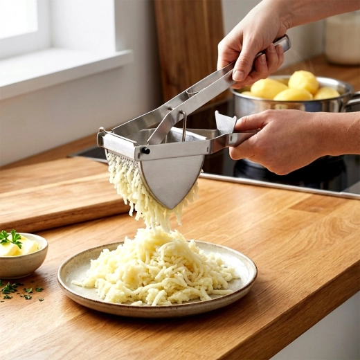 Comfortable pressing with long handles