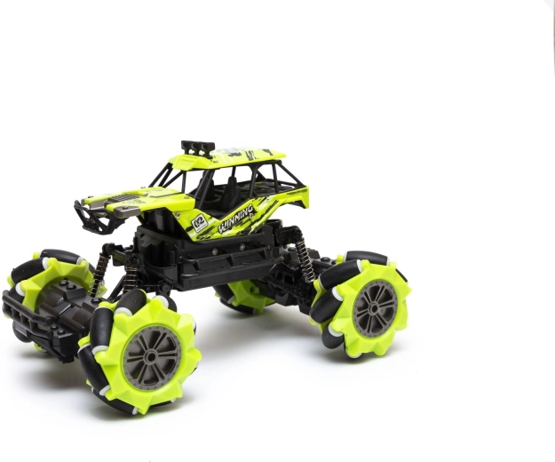 Op afstand bestuurbare off-road terreinauto met licht- en geluidseffecten