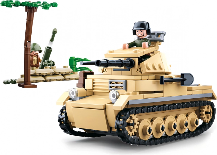 Construction Set Sluban WWII German Tank Panzer II