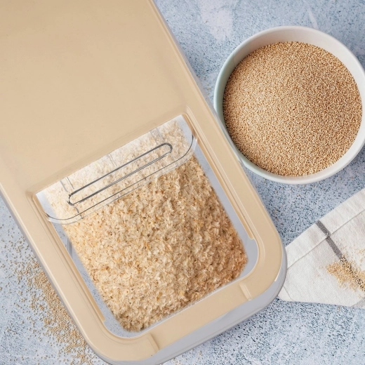 Ideal für trockene Lebensmittel und Futter