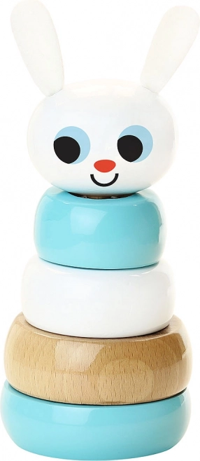 Vilac wooden stacking tower Bunny