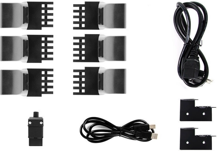 Accessoires complets et montage en rack facile