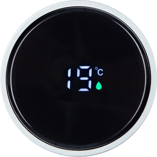 Digital thermometer in the lid