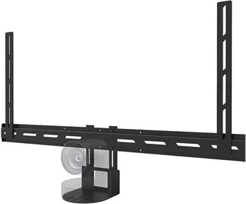 Montage au-dessus ou au-dessous de l’écran avec réglage précis