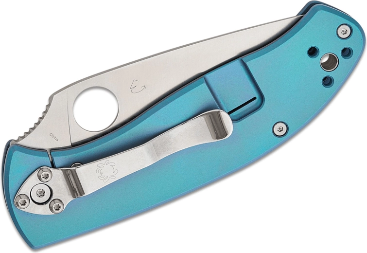 Four-position clip and lanyard hole