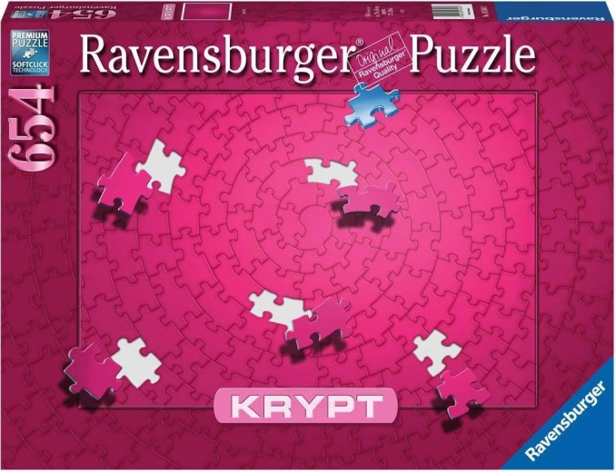 Ravensburger puzzle Krypt pink 654 pieces