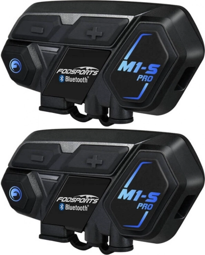 Intercom für Motorräder Fodsports M1-S Pro (2 Stk.)