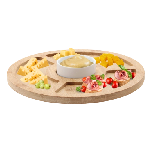 Vier secties voor perfect geordende hapjes