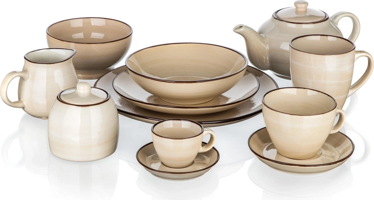 Geschikt voor vaatwasser en magnetron