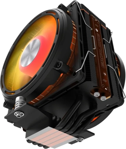 Krachtige warmteafvoer met 4× heatpipe