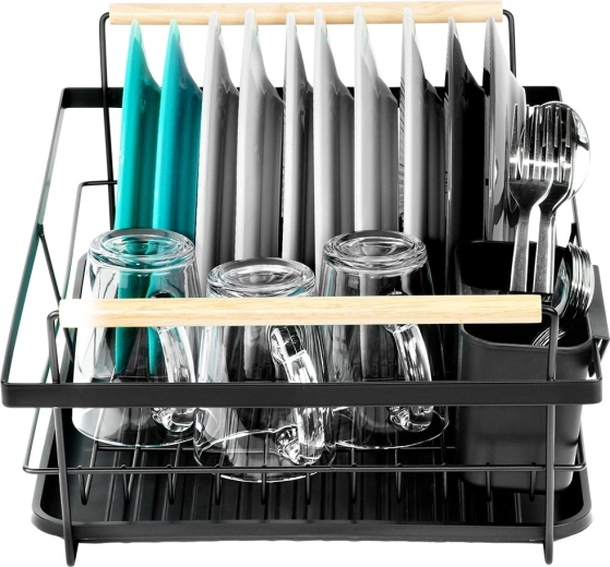 Trockene Arbeitsfläche dank herausnehmbarer Schale