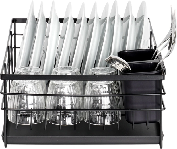 Durable metal frame in black