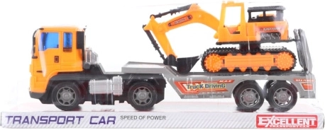 Truck with Excavator