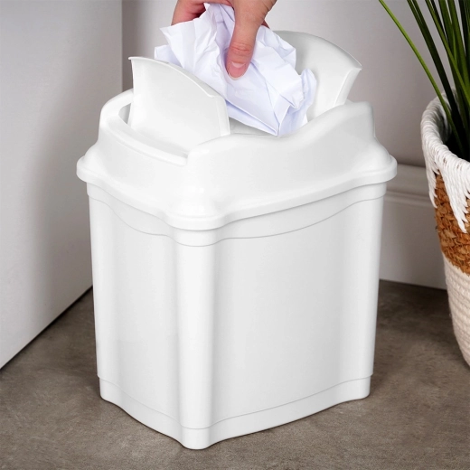 Schwenkdeckel für komfortable und hygienische Nutzung