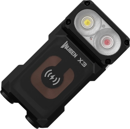 Krachtige duale verlichting: wit en rood licht