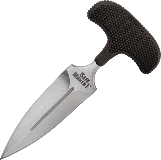 Stoßdolch Cold Steel Safe Maker I, 11,4 cm, schwarz, Kray-Ex, Secure-Ex Scheide