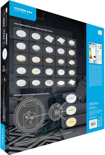 Wahl der Lichtfarbe 3CCT (2700–6500 K)