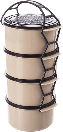 Four spacious containers 4×1.5 l