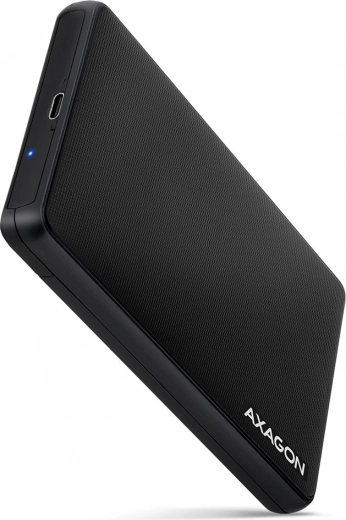 Kunststof behuizing 2,5'' USB‑C 3.2 Gen 1, schroefloos zwart