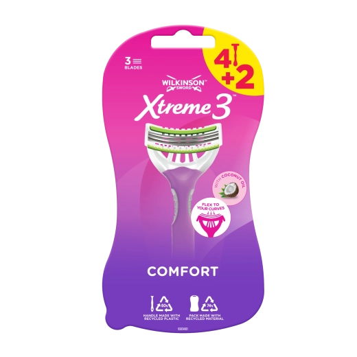Women's disposable razors Wilkinson Sword Xtreme 3 Beauty, 6 pcs