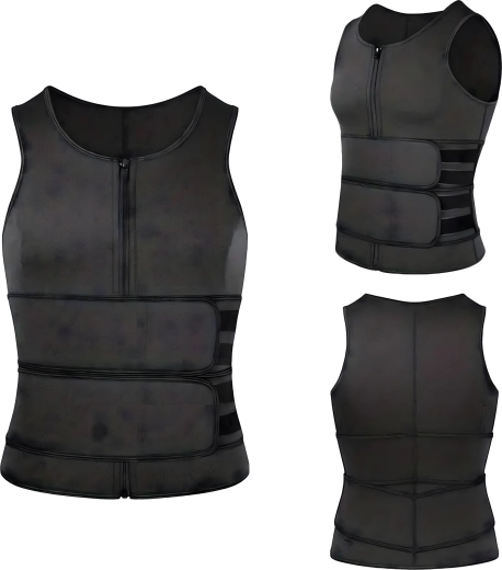 Verstelbare compressie voor taille en buik