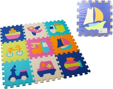Puzzle en mousse transport 28 × 28 cm