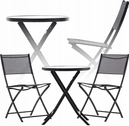 Folding design for small balconies