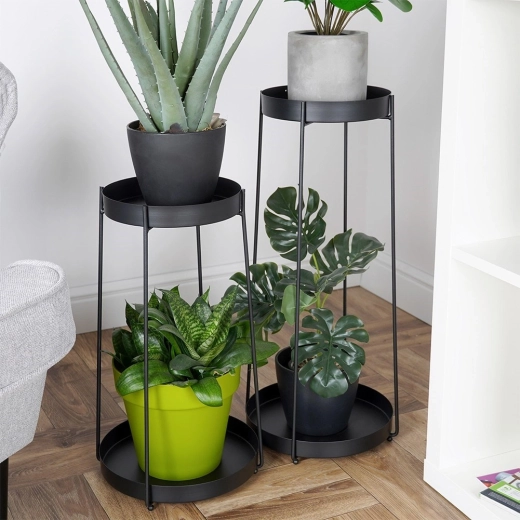 Twee hoogtes voor een opvallende schikking