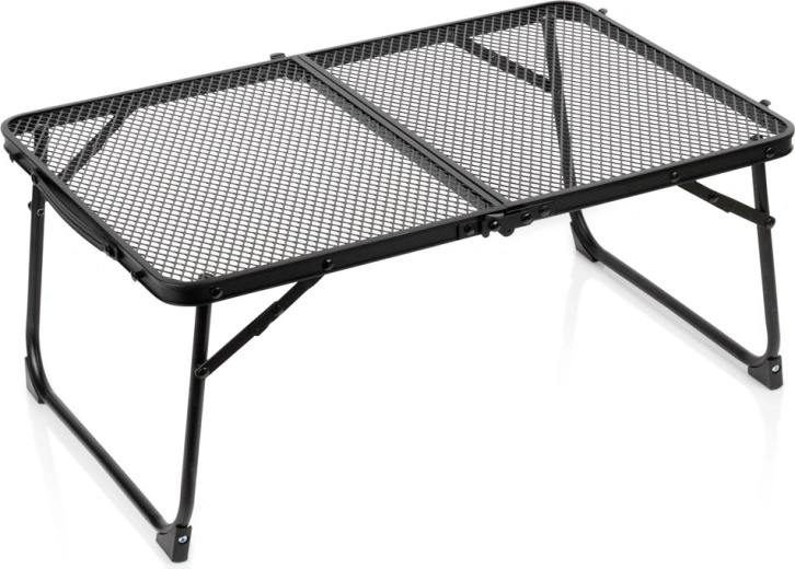 Table de camping pliante Vilde noire 60 × 40 × 25 cm