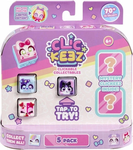 Clickeez touches de collection pour clavier multipack (5 pièces)