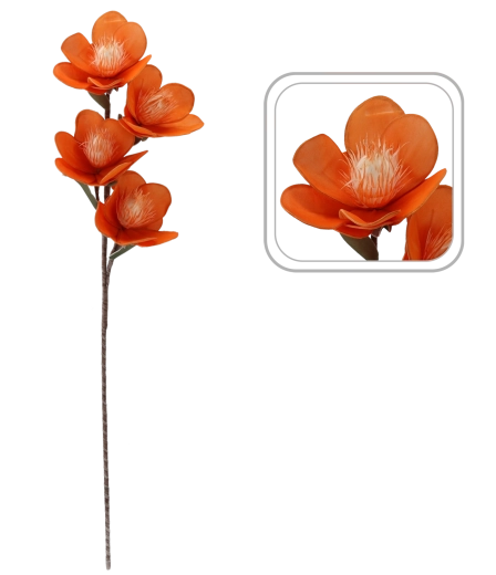 Fleurs réalistes à la texture délicate