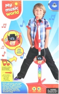 Children's Light-Up Microphone with MP3 Connectivity