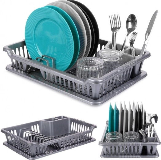 Durable BPA-free plastic, lightweight and easy to clean