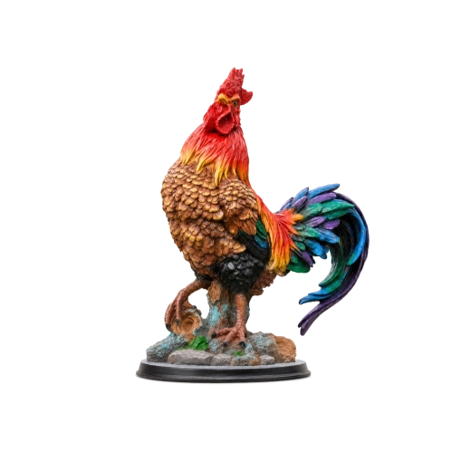 Decorative rooster figurine